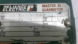 Reliance P48H3118M-TR 1/4HP Gear Motor 1725 RPM 230/460V 40:1 Ratio
