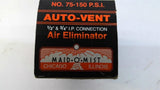 Maid-O-Mist 75-150 P.S.I. Auto-Vent