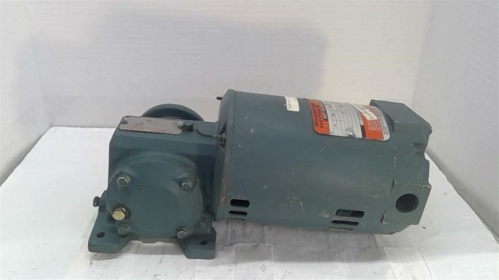 Reliance P48H3116N-ZX 1/4HP Gear Motor 1725RPM 3PH 230/460V 25:1 Ratio