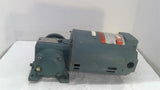 Reliance P48H3116N-ZX 1/4HP Gear Motor 1725RPM 3PH 230/460V 25:1 Ratio