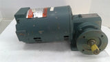 Reliance P48H3116N-ZX 1/4HP Gear Motor 1725RPM 3PH 230/460V 25:1 Ratio