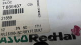 Asco Red Hat 8316G64 Solenoid Valve 1/2" 3 Watt 24 DC