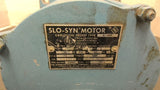 Slo-Syn X-1000 AC Motor 72 RPM 120 Volts Single Phase