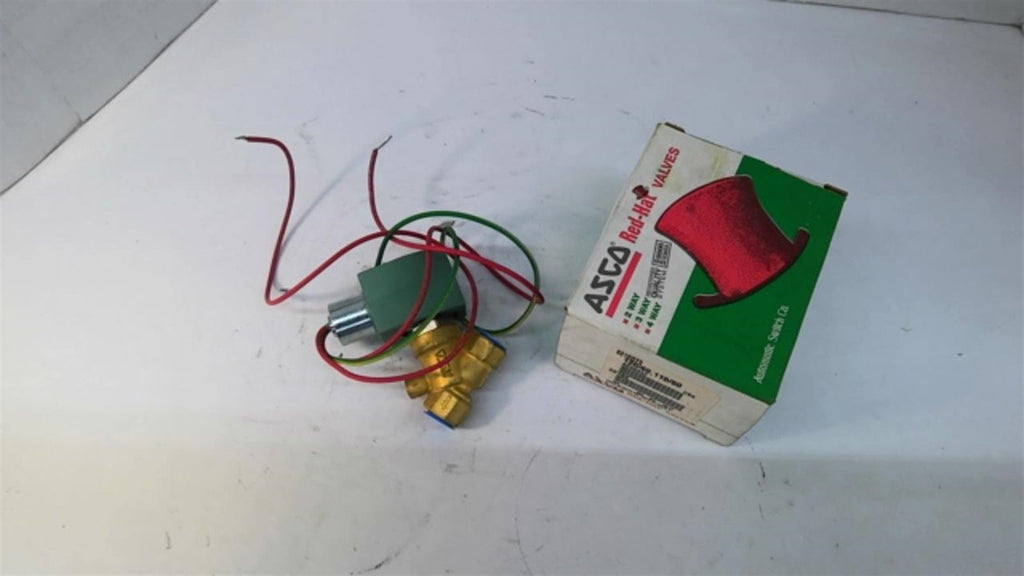 Asco Red Hat 8210G73 Solenoid Valve 3/8" 120 Volt