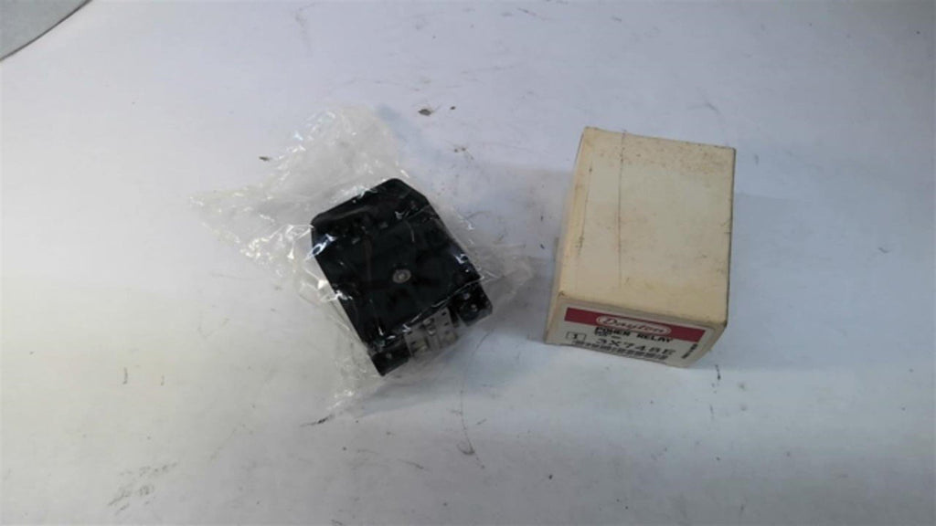 Dayton 3X748E Power Relay DPDT 12 VDC