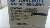 Ashcroft 30El60R0250/250F 3"Bimetal Thermometer