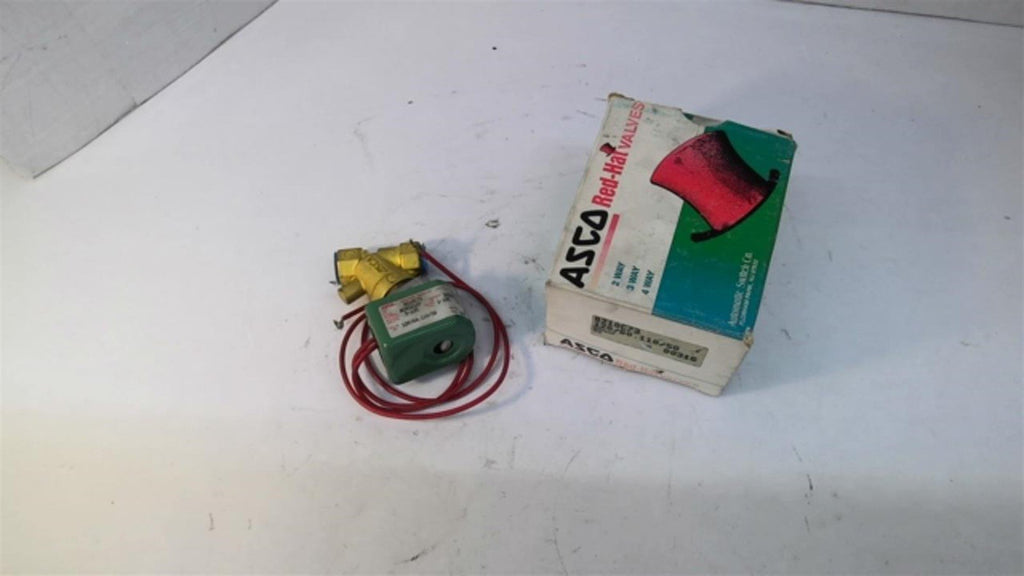 Asco Red Hat 8210C73 Solenoid Valve 3/8" 120 V