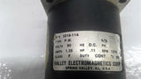 Valley Electgromagentics 3318-11A .11HP 1375RPM 90V