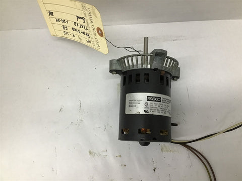 Fasco 7162-2379 115V 3600 RPM FAN 1PH 60HZ AC Motor