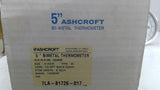 Ashcroft 50El60r060100/800F 5" Bimetal Thermometer 100/800