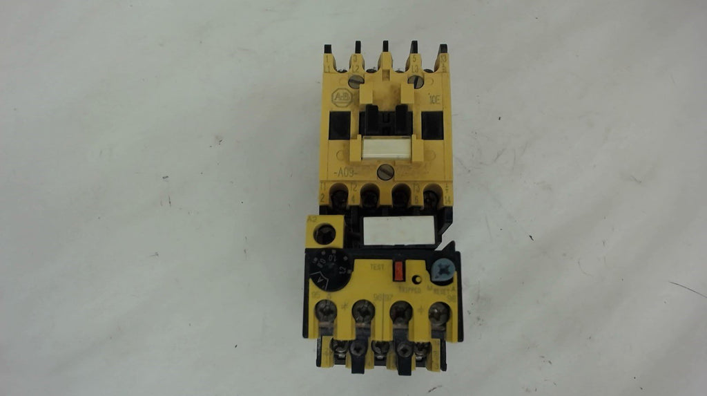 Allen-Bradley 100-A09Nd3 Contactor / Starter W/ A-B 193-Bsb-12 Overload Relay