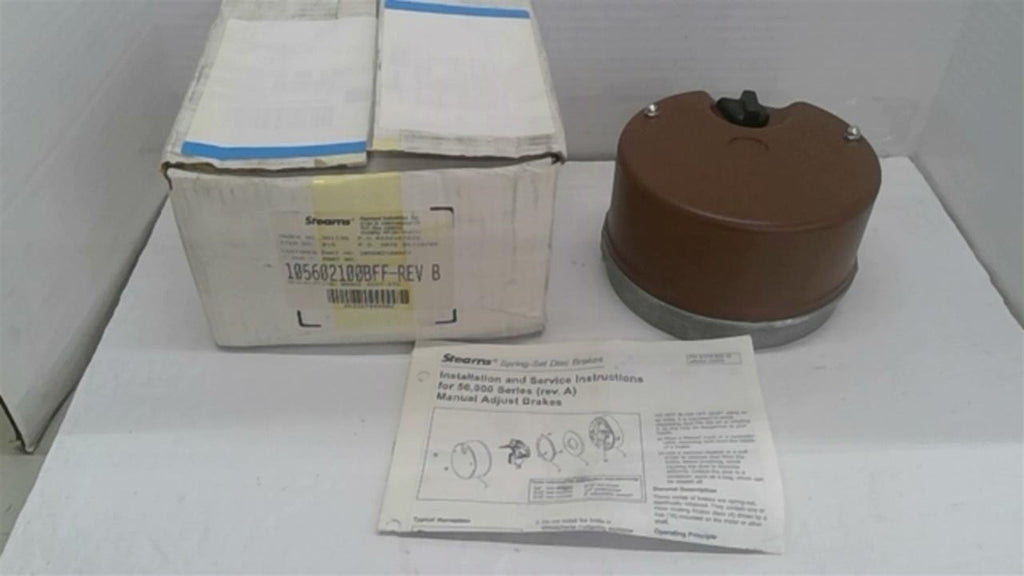 Stearns 105602100BFF Spring-Set Disc Brake 230 Volt