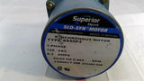 Superior Electric SS50P3 0.3A Synchronous Motor 0.665RPM 1PH 120V 50/60HZ