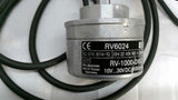 IFM RV-100-I24/L2 RV6024 Encoder 10V...30VDC 1000 Pulses