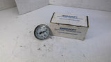 Ashcroft 3" 30EI60R025 Thermometer 182 NPT Back