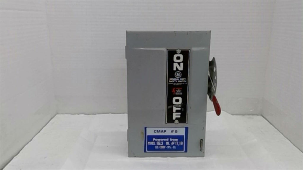 GE TG3221 Safety Switch 30A 240V Type 1