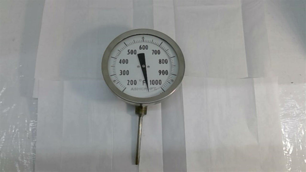 Ashcroft 124 1emperature Gauge 200-1000 degree