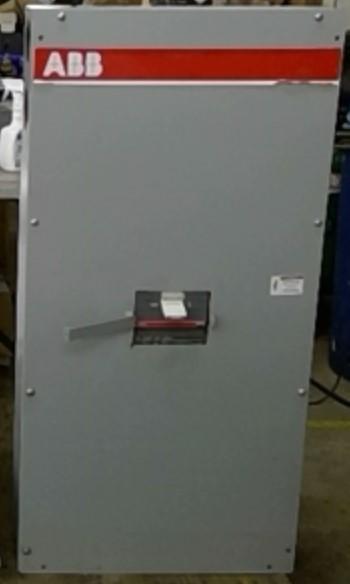 ABB S6N Circuit Breaker Enclosure S6E-1 600 Amp 600 Vac