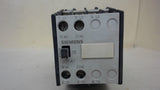 SIEMENS 3TF4111-0B CONTACTOR / STARTER, 18 A, RATED AT 460 VOLTS, 7-1/2 HP