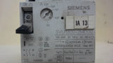 Siemens 3Vu1300-2Md00 Circuit Breaker, 380 V~, 0.24-0.4 A, 50/60 Hz, 3 Pole