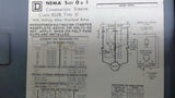 Square D 8538 SCA-14 30A 600 Volts Safety Switch