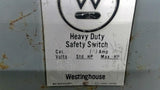 Westinghouse HU-261 30A 600 Vac Safety Switch