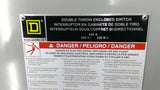 Square D DTU366 600A 600 V Double Throw Safety Switch