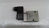Festo MFH-31/8 Solenoid Valve 22-120 PSI 24 VDC Coil