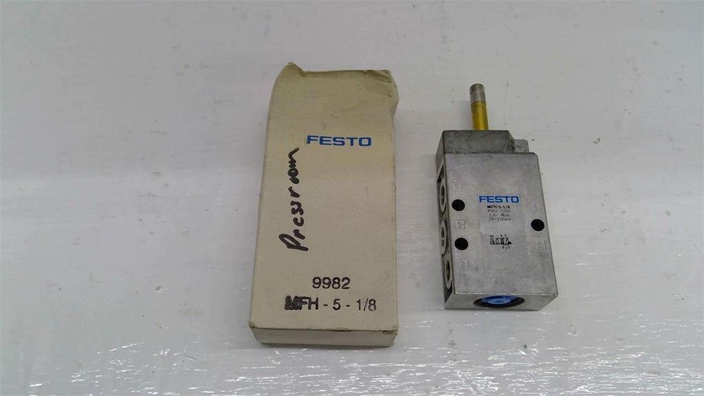Festo MFH-5-1/8 Valve 24-120 PSI