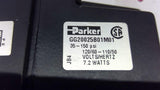 Parker GG20025B01M01 Solenoid Valve 35-150 PSI 120 Volts 7.2 Watts