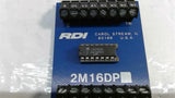 RDI 2M16DP Socket Interface
