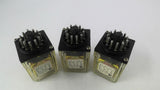 RELE C43C0 Relay 1/4 HP 10 Amp 24 VDC Lot Of 3