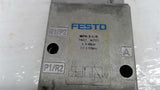 Festo MFH-3-1/8 Valve W/MSFG-24/42-50/60 Solenoid vale 24 vdc Coil 45 watts