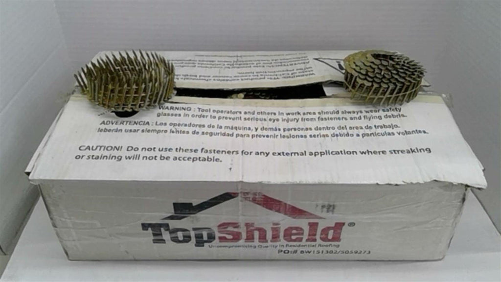 Top Shield Coil Roofing EG/Smooth Shank Nails 1 1/4" x .120"