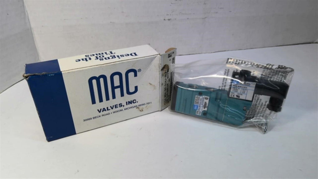 Mac 411A-B0A-DM-DJAJ-2KA Solenoid Valve 120 volt Coil