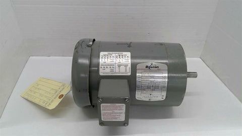 Boston 35N065T203G2 1/2HP AC Motor 1800 RPM 3PH 56C 230/460V TEFC 60HZ