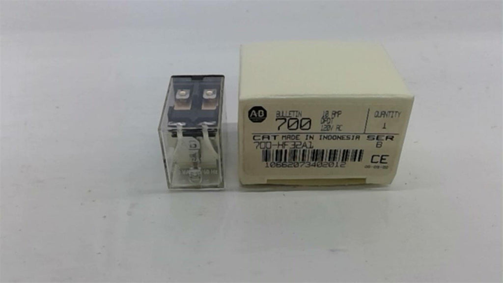 Allen Bradley 700HF32A1 Relay 10 Amp DPDT 120 Vac