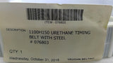 Vaughn Belting 1100H150 Urethane Timing Belt With Steel