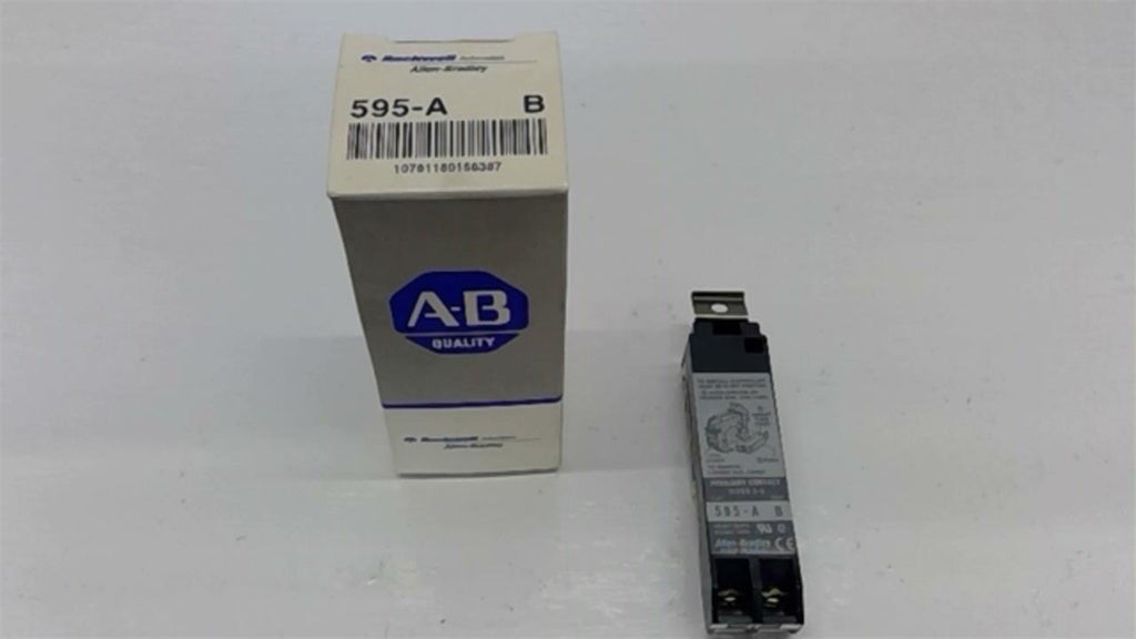 Allen Bradley 595-A Series B Auxiliary Contact