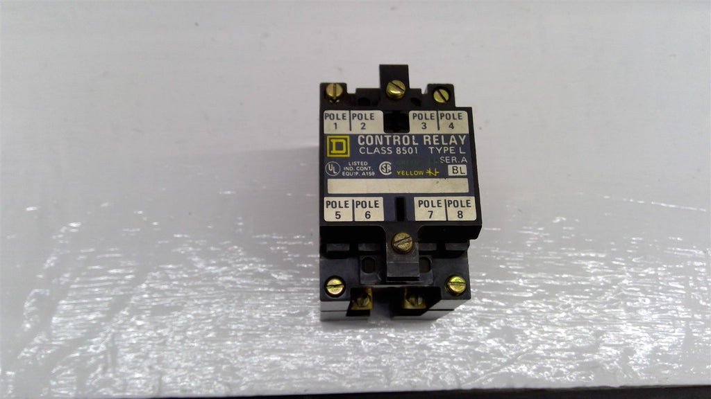 Square D 8501l0-40 Control Relay 10 Amps