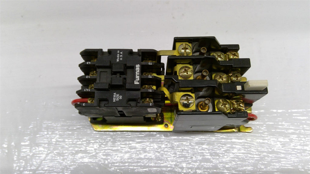Furnas 14BG32A Motor Starter 120V With 48AF31A2 Melting Alloy Overload
