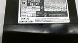 Square D 8501 L0-40 Relay 10 Amp Missing Cover