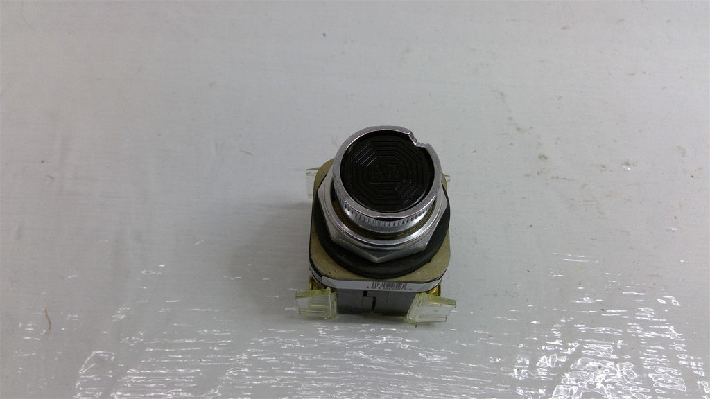 Allen Bradley 800T-XA Black Selector Push Button