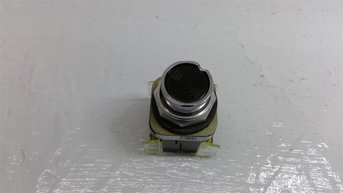 Allen Bradley 800T-XA Black Selector Push Button