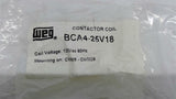 WEG BCA4-25V18 120V 60hZ Contactor Coil Lot of 2