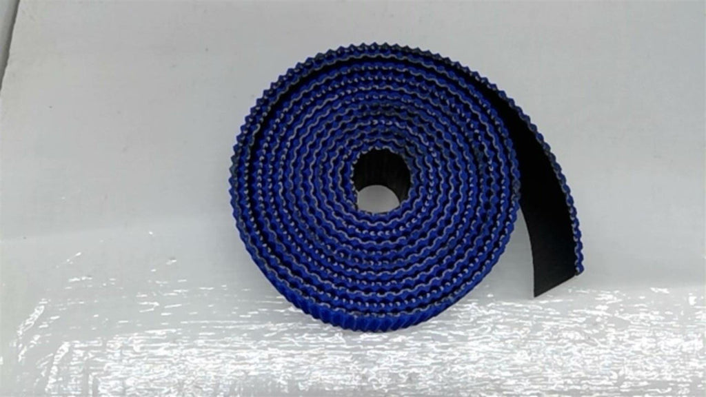 Vaughn Belting 076804 3"W X 167 1/2"L VB/Spiral Link Roughtop Belt Prepared End