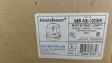 Edwards 58R-N5-100WH Red Rotating Light 120VAC 50/60HZ 1A 100W Halogen