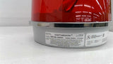 Edwards 58R-N5-100WH Red Rotating Light 120VAC 50/60HZ 1A 100W Halogen