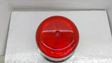 Edwards 58R-N5-100WH Red Rotating Light 120VAC 50/60HZ 1A 100W Halogen