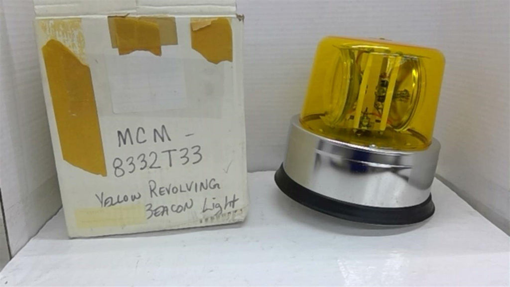 North American Signal Co. 250P-ACA Amber Revolving Beacon Light